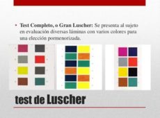 Test de colores O Luscher